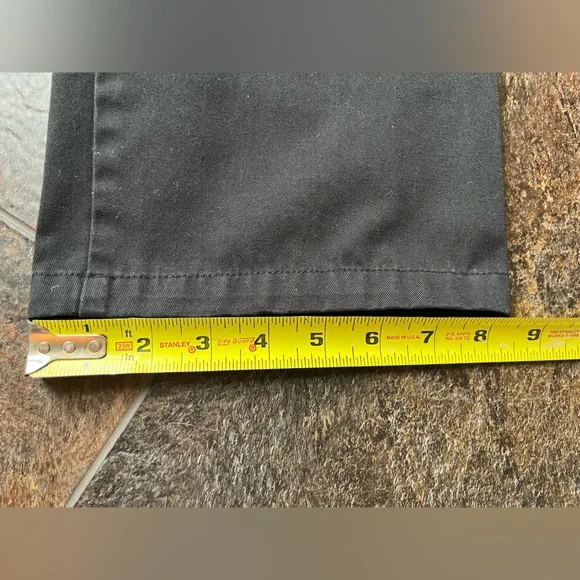 Women’s Garage black cargo trouser skater grunge goth uniform pants. Size 1 - Picture 15 of 16